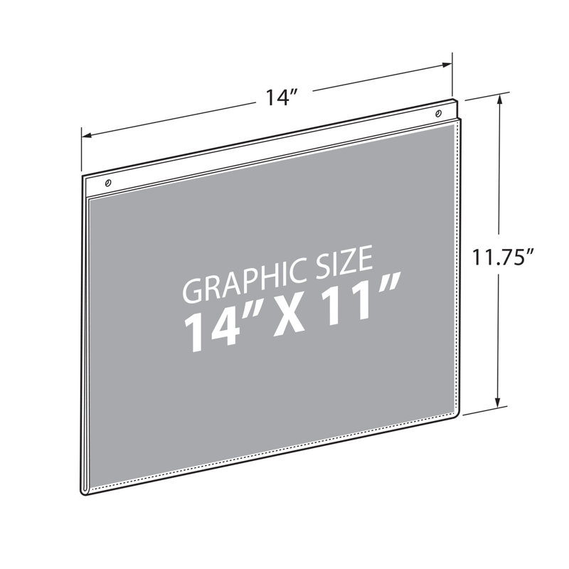 Clear Acrylic Wall Hanging Frame