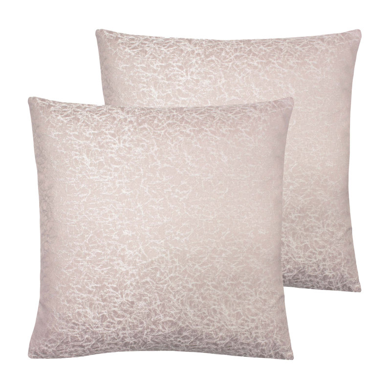 Square Cushion, Heather/Powder, Feathers