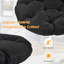 Fauteuil d'appoint 43 po Papasan-654279827