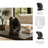 Jordann Statues & Sculpture for Home Decor - Decorative Objects for Kitchen or Living Room Decorations, 16"  