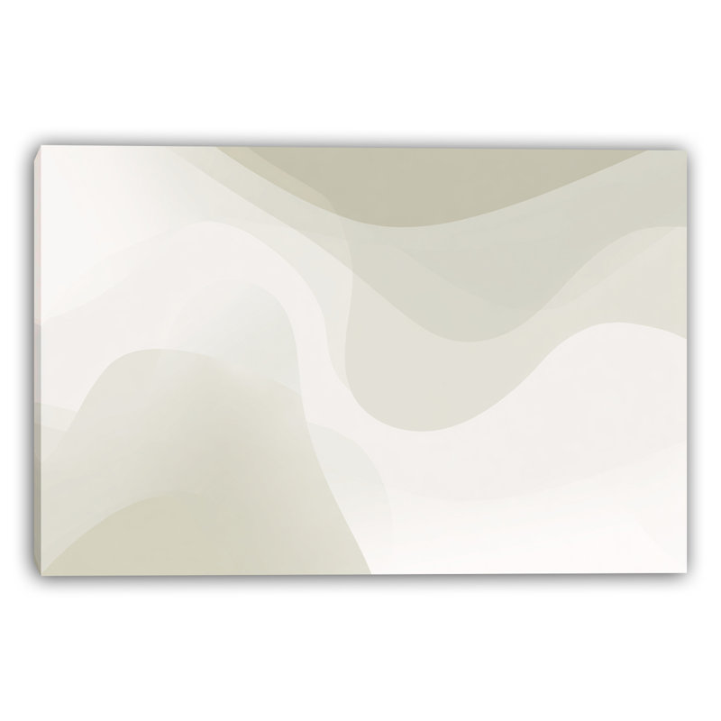 Art mural sur toile Quiet Organic Balance, H 30 po x l 40 po x P 1,5 po
