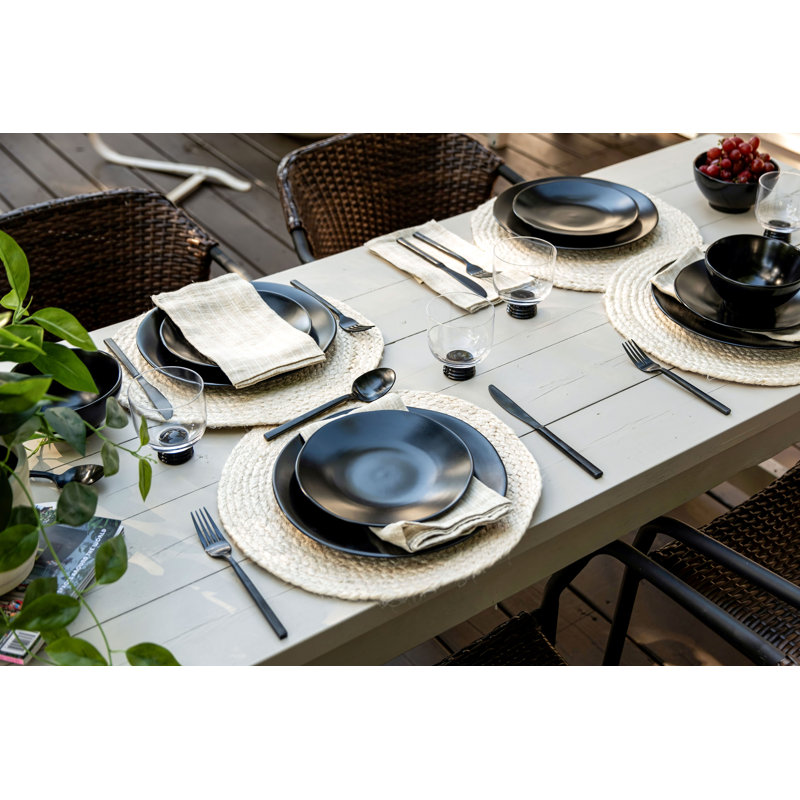 Fortessa Heirloom 8" Salad Plate, Charcoal