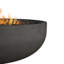 Carson 38" Round Concrete Propane Fire Pit in Carbon by Jensen Co.-1997121882-1997121880-1997121877