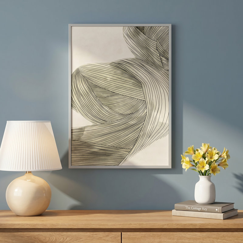 Dreaming In Pastel II by John Constable, Matte Silver, 25.5" H x 21.5" W x 0.75" D