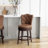 Marthasville Swivel Upholstered Counter Stool-2051610056-2054365892
