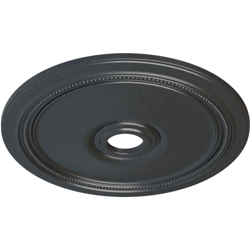 24 po de diamètre extérieur x 3 5/8 po de profondeur x 1 1/4 po de médaillon de plafond Diane (convient aux auvents jusqu'à 6 1/4 po)