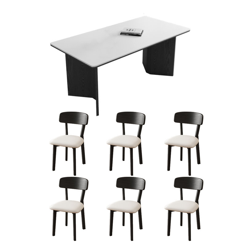 Ensemble de salle à manger Haneefa 31,4 W, H 29,5 po x L 62,9 po x l 31,4 po