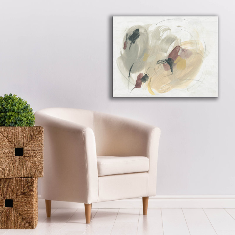  «Earthen Sketch 2» par June Erica Vess, art mural sur toile, 34 po x 26 po, H 26 po x l 34 po