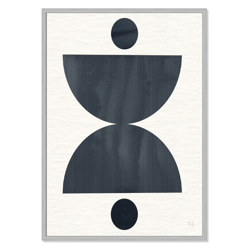 Eclipse II by Susan Jill, 41.5" H x 29.5" W x 0.75" D, Matte Silver Framed