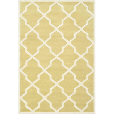 Carolene Hand Tufted Wool Geometric Rug