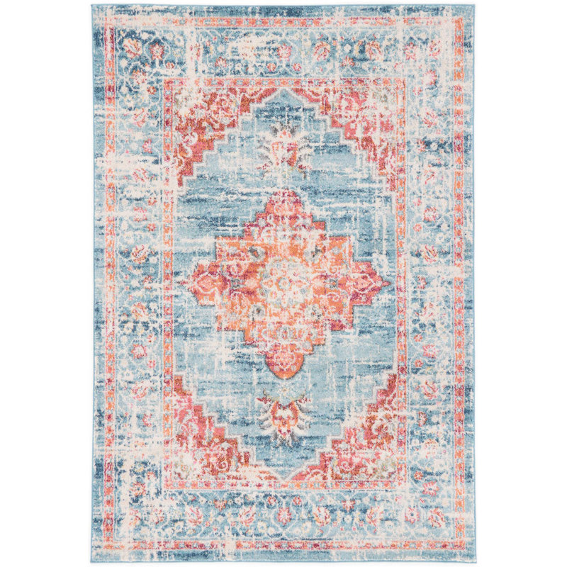 Oriental Area Rug, Rectangle 80 x 150cm