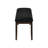 Black Upholstered 48" Bench With Firm Brown Solid Wood Structure - For Dining, Hallway, Entryway Areas Rectangular Cushion And Frame Home Decoration