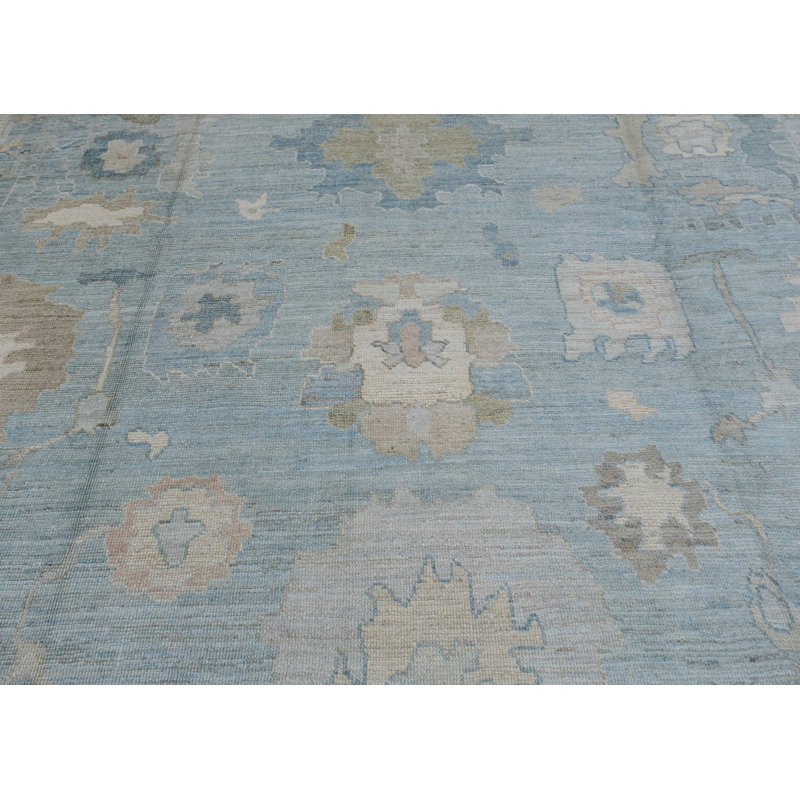 Bernathe One-of-a-Kind 12'6" X 17'3" Hand Knotted Area Rug