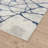 Abani Skelton Collection ATL200C Contemporary Web Grey Blue Area Rug-1373147307