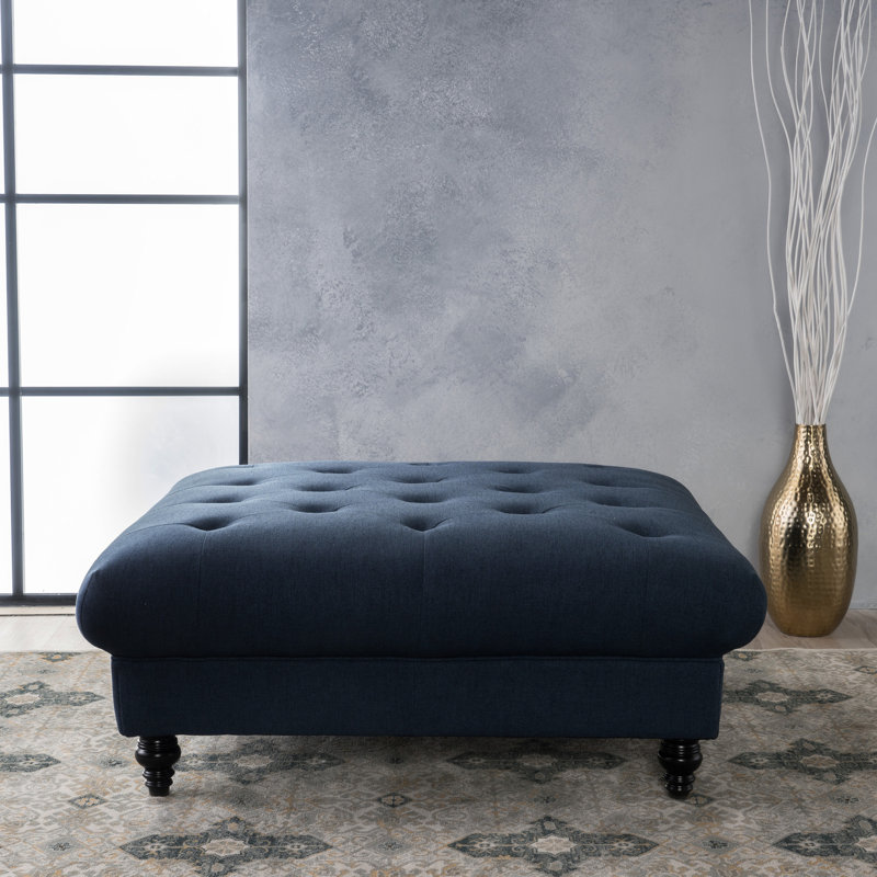 Kd - Revêtement en tissu bleu marine pour un espace de détente moderne