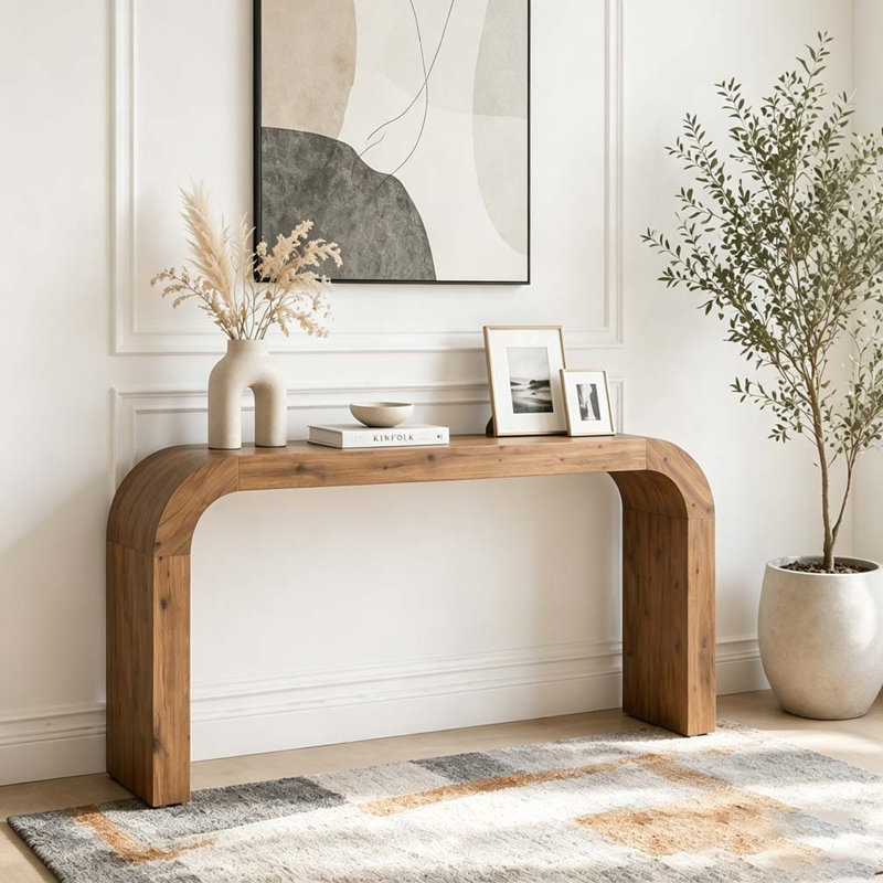 Table de canapé en bois Farmhouse