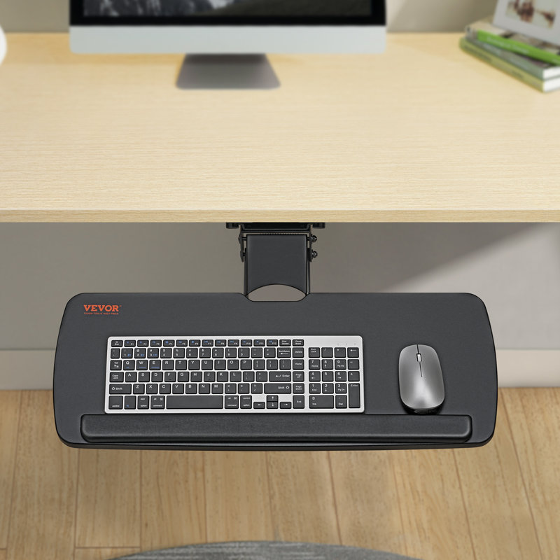 Martrez 8.7'' H x 25'' W Yes Desk Keyboard Platform
