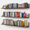 Ensemble de 3 grandes tablettes murales en bois de 48 pouces