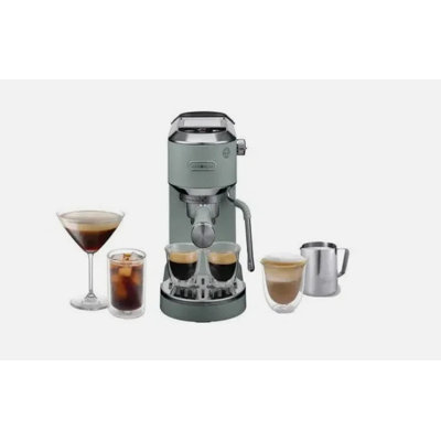 Dedica Duo Manual Coffee Machine White