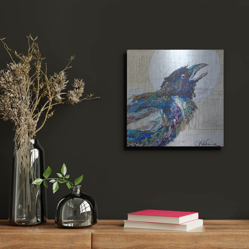 «Raven 6» par St. Hilaire Elizabeth, H 12 po x l 12 po