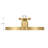 Thayer 1-Light LED Ceiling Light in Brass-4897779