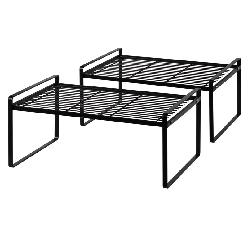Nehemyah Helper Shelf, Black, 7.3" H x 13.10" W x 10.5" D
