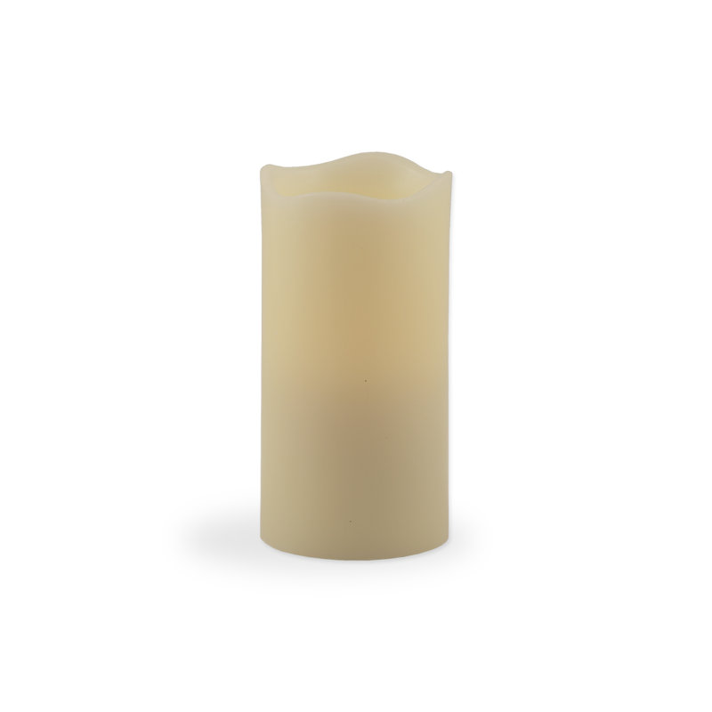 Unscented Flameless Candle, 3" x 6"