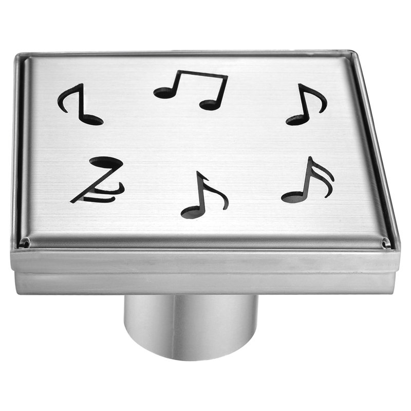 Seine River Series Stainless Steel Square Linear Floor Shower Drain