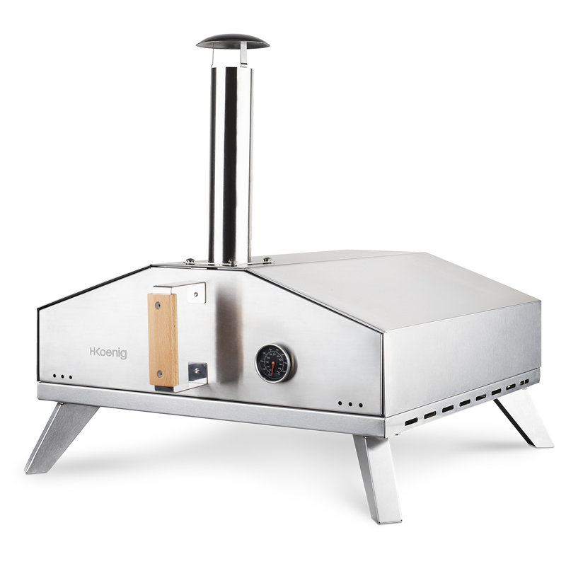 Gas Pizza Oven Small GINO440, 62.5cm H x 53cm W x 80.5cm D