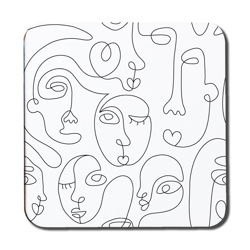 Dubhgan Square 6 Piece Coaster Set