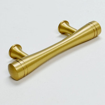 Satin Brass Julien 2-1/2" Centers Solid Brass Drawer Pull