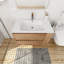 30" Wall Mounting Bathroom Vanity With Gel Sink, Soft Close Drawer-2002842810