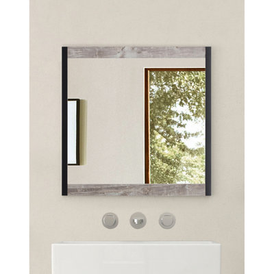 Killingworth Wood Flat Wall Mirror