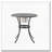 3pc Cast Bistro Set W Ice Bucket