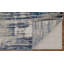 Tapis abstrait en polyester tissé à la machine en brun clair / bleu / ivoire-1583237948