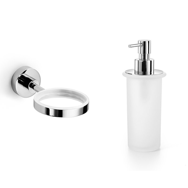 Baketo Soap Dispenser, Frosted Glass