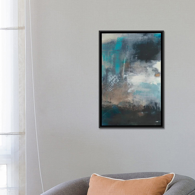 « umbra i », reproduction sur toile, H 26 po x l 18 po x P 1,5 po, Toile avec cadre noir