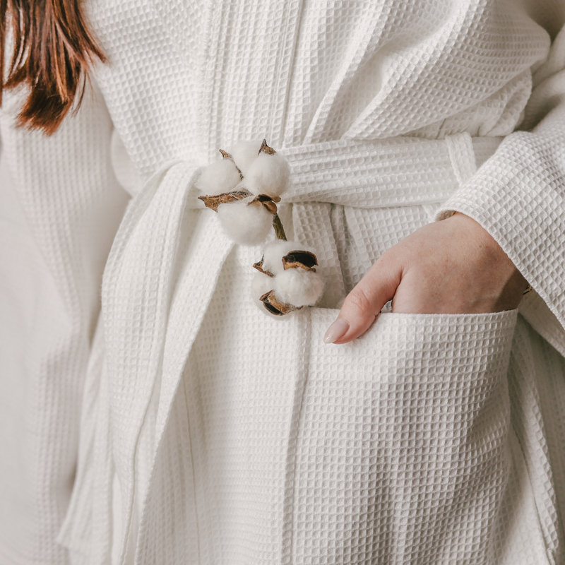 1888 Mills Waffle Weave Bath Robe Case Pack