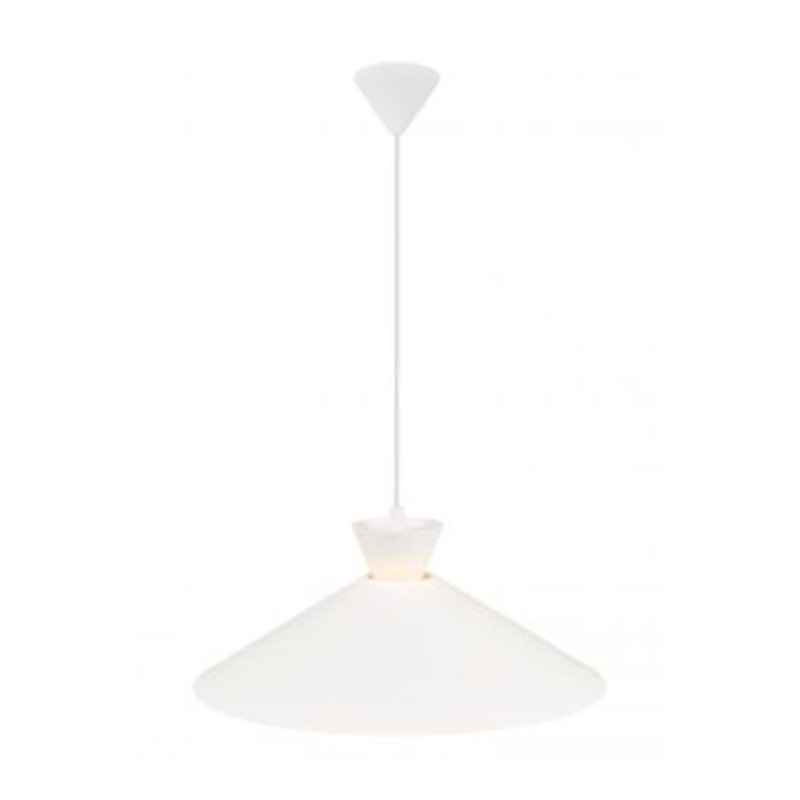 1 - Light Cone Pendant, White
