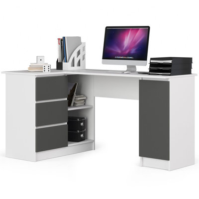 Sohib L-Shaped Desk