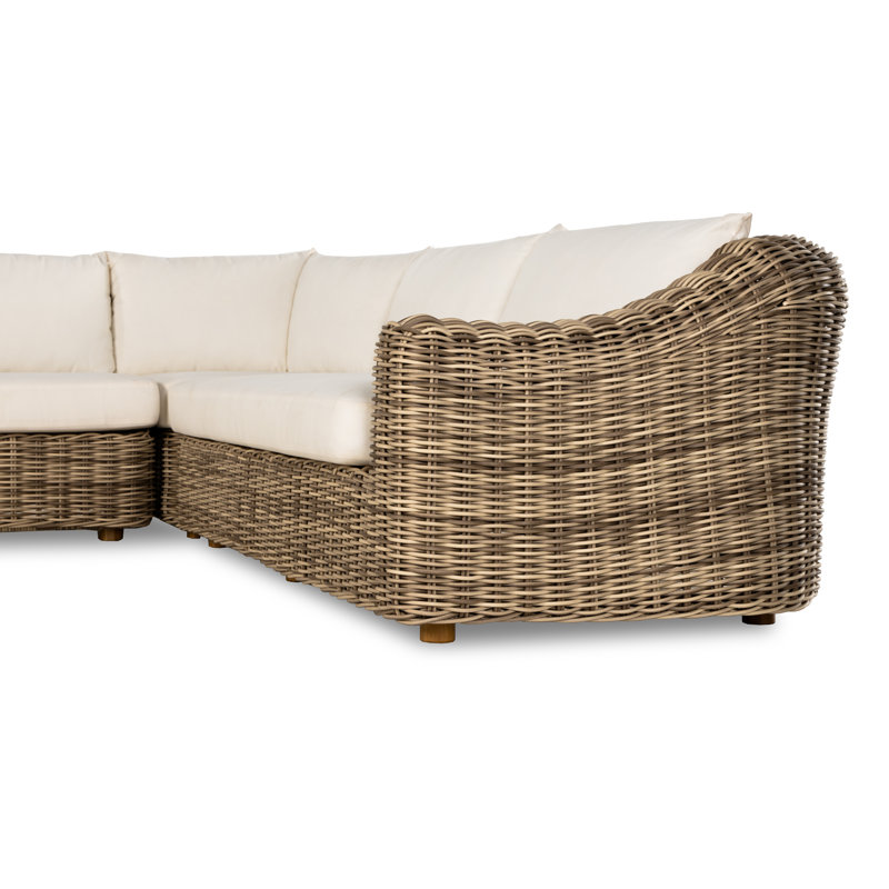 Messina Outdoor 5 - Seat, Natural Teak