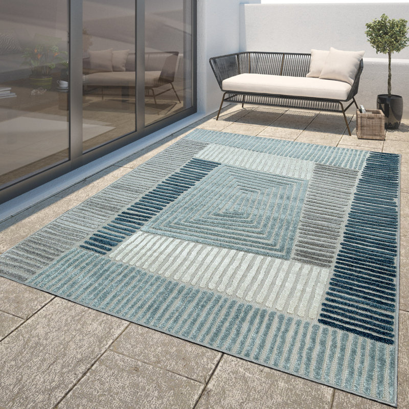 Bethanee Geometric Indoor Rug, Rectangle 6'7" W x 9'6" L