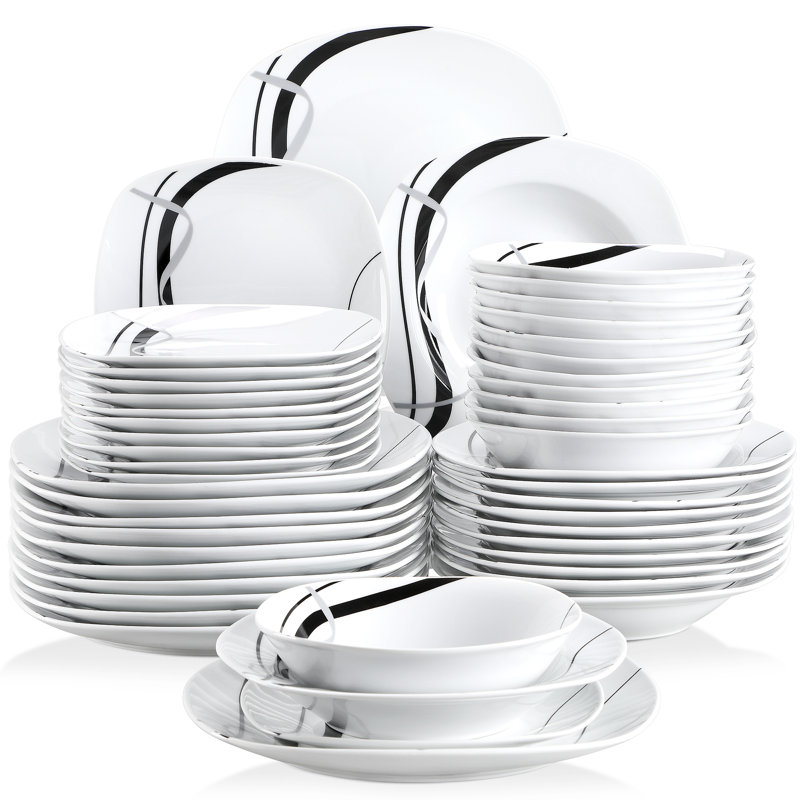 48 Piece Dinnerware Set, Service for 12 