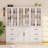  Bookcase Cabinet With Glass Doors And Large Storage Drawers-1172613084-1141246818