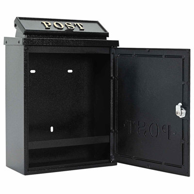 Cast Aluminum Wall Mounted Post Box