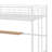 Battista Metal Loft Bed with Desk and Metal Grid-262573586-252788971