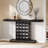 Console noire 47 po