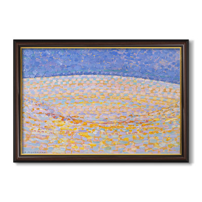 Dune III, 1909 - Piet Mondrian - Toile encadrée sur mesure