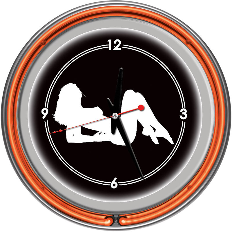Wall Clock, Orange