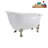 53.1'' x 25.6'' Soaking Acrylic Bathtub-72770155-76275072